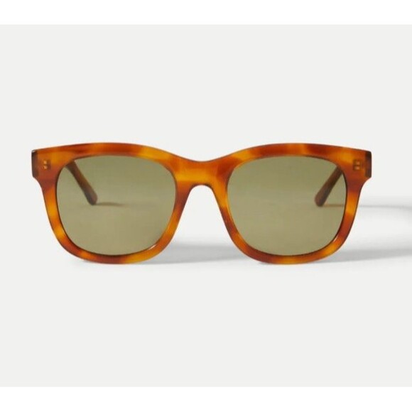 Veronica Beard Jane Square Frame Sunglasses Honey NWB main image 8